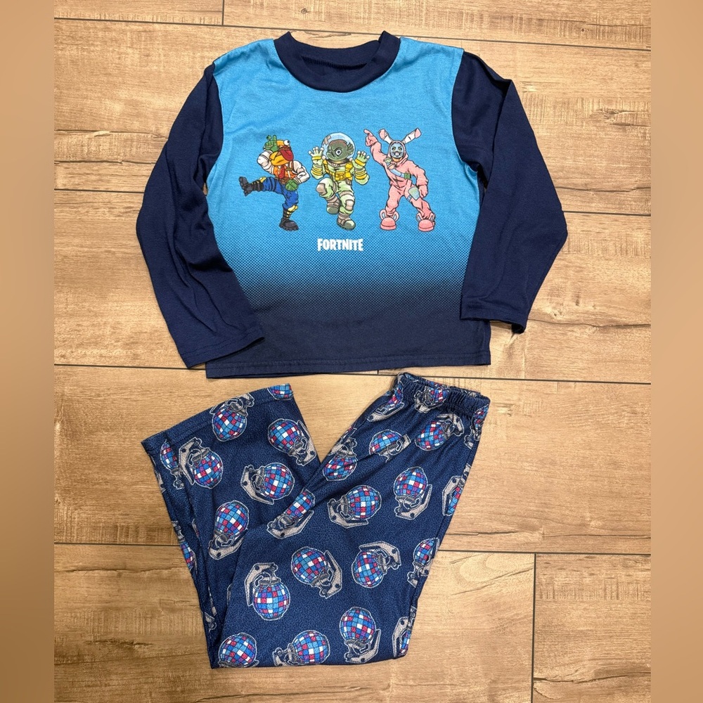 Fortnite Kids Pajama Set - Blue